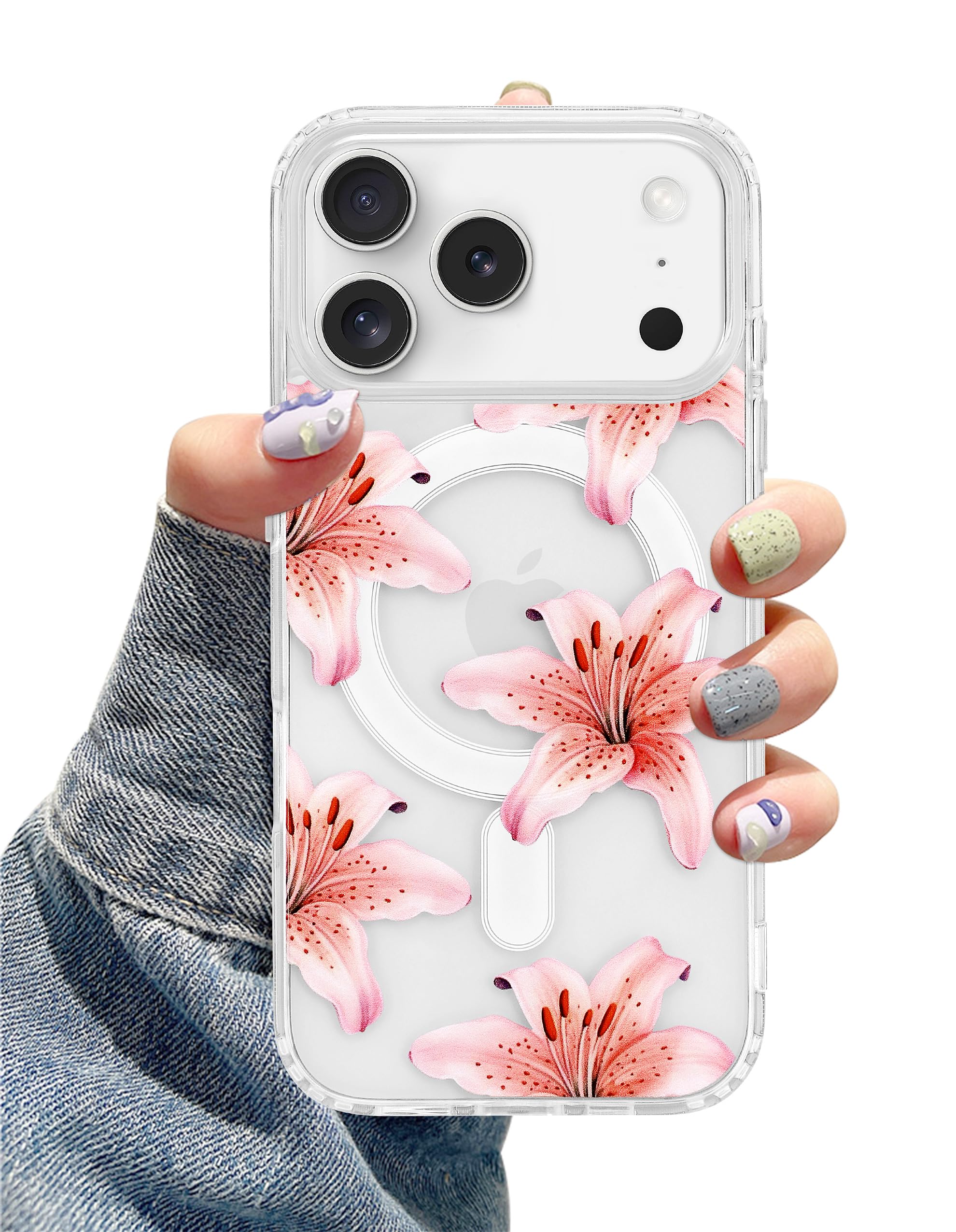 Amazon.com: Aitipy Lily Phone Case for iPhone 17 Pro, Compatible